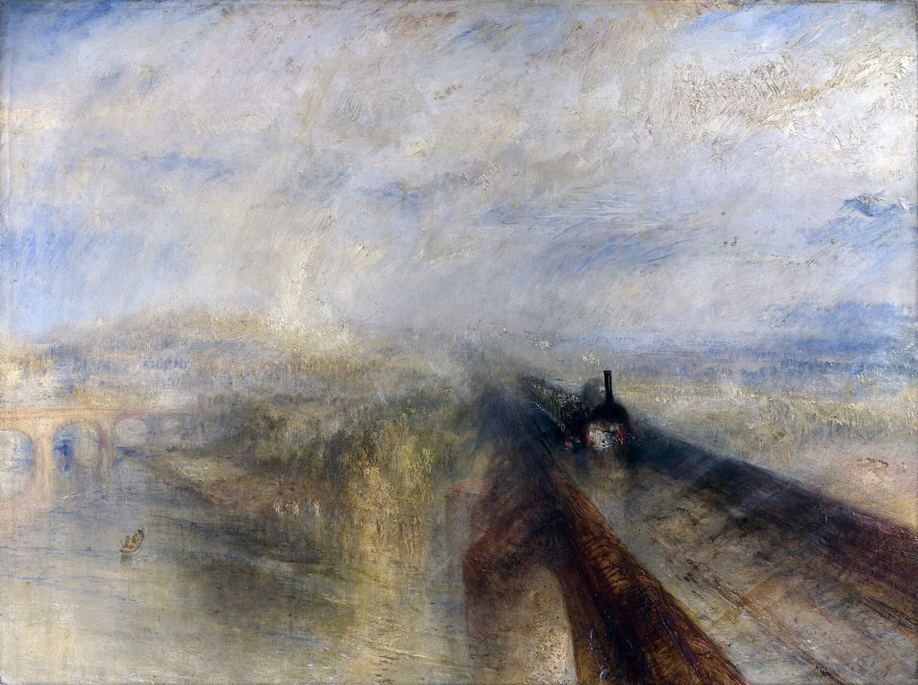 J. M. W. Turner, Rain, Steam and Speed — The Great Western Railway (1844)