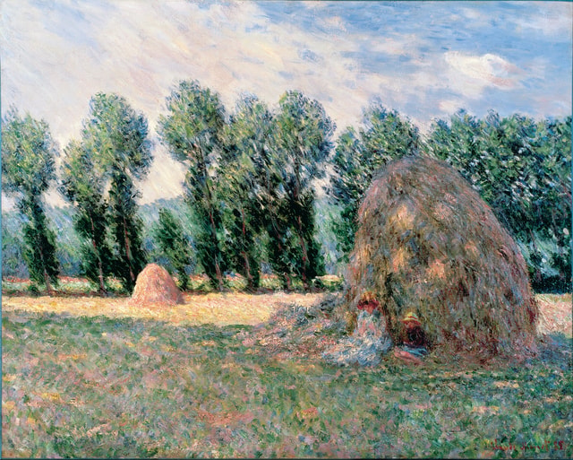 Claude Monet, Haystacks (Meules) (1890)